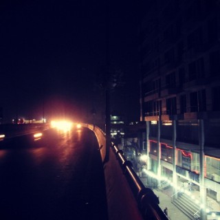 Beautiful Night Scene On Roads Of Biggest City Of Pakistan - Lahore ...
