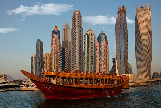 Book a ticket for a Dhow cruise Dubai Marina